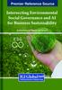 The Intersecting Environmental Social Governance and AI for Business Sustainability Book