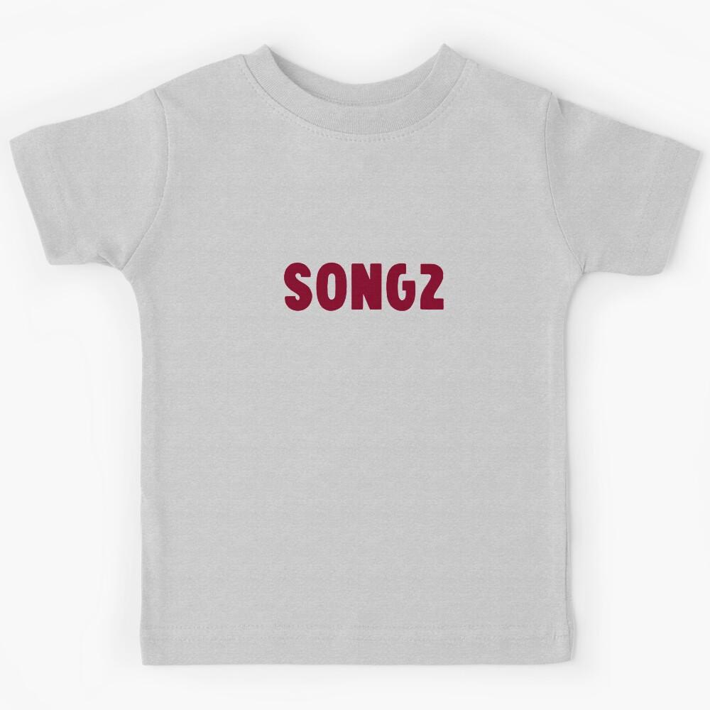 Song 2, burgundy Kids T-Shirt 160