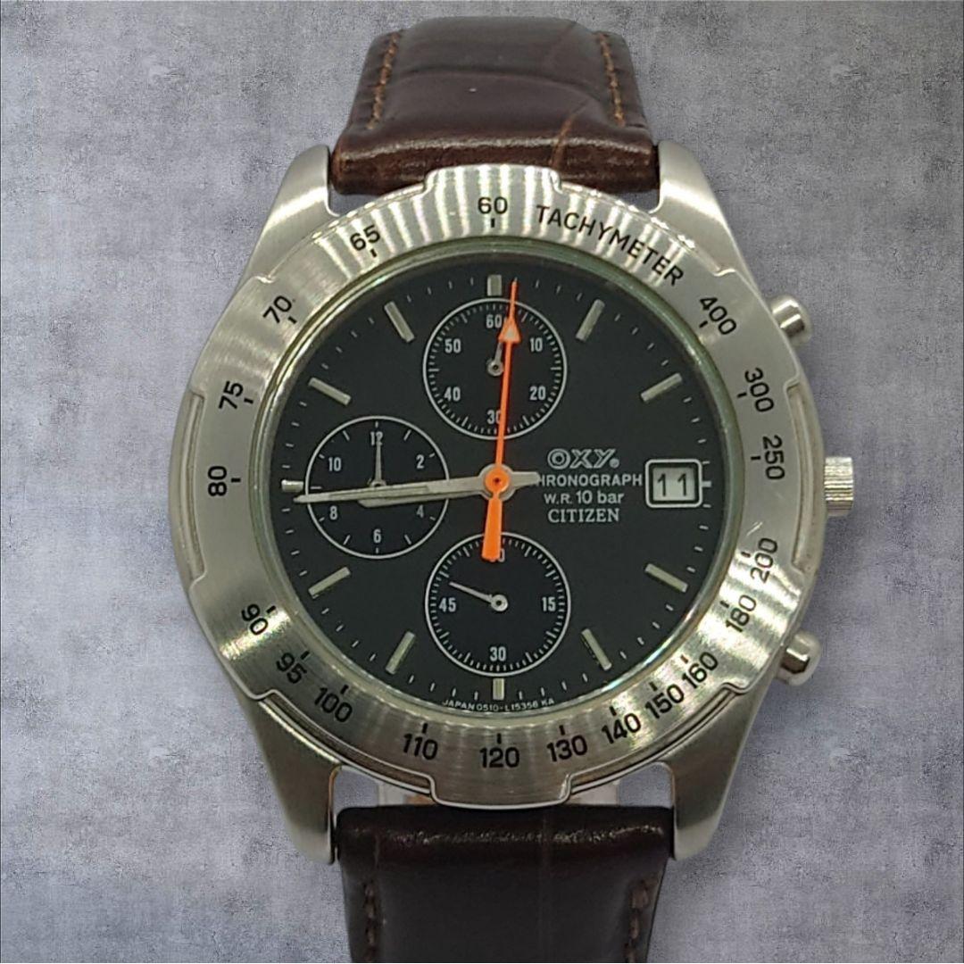 Used CITIZEN OXY Chronograph Men s Watch