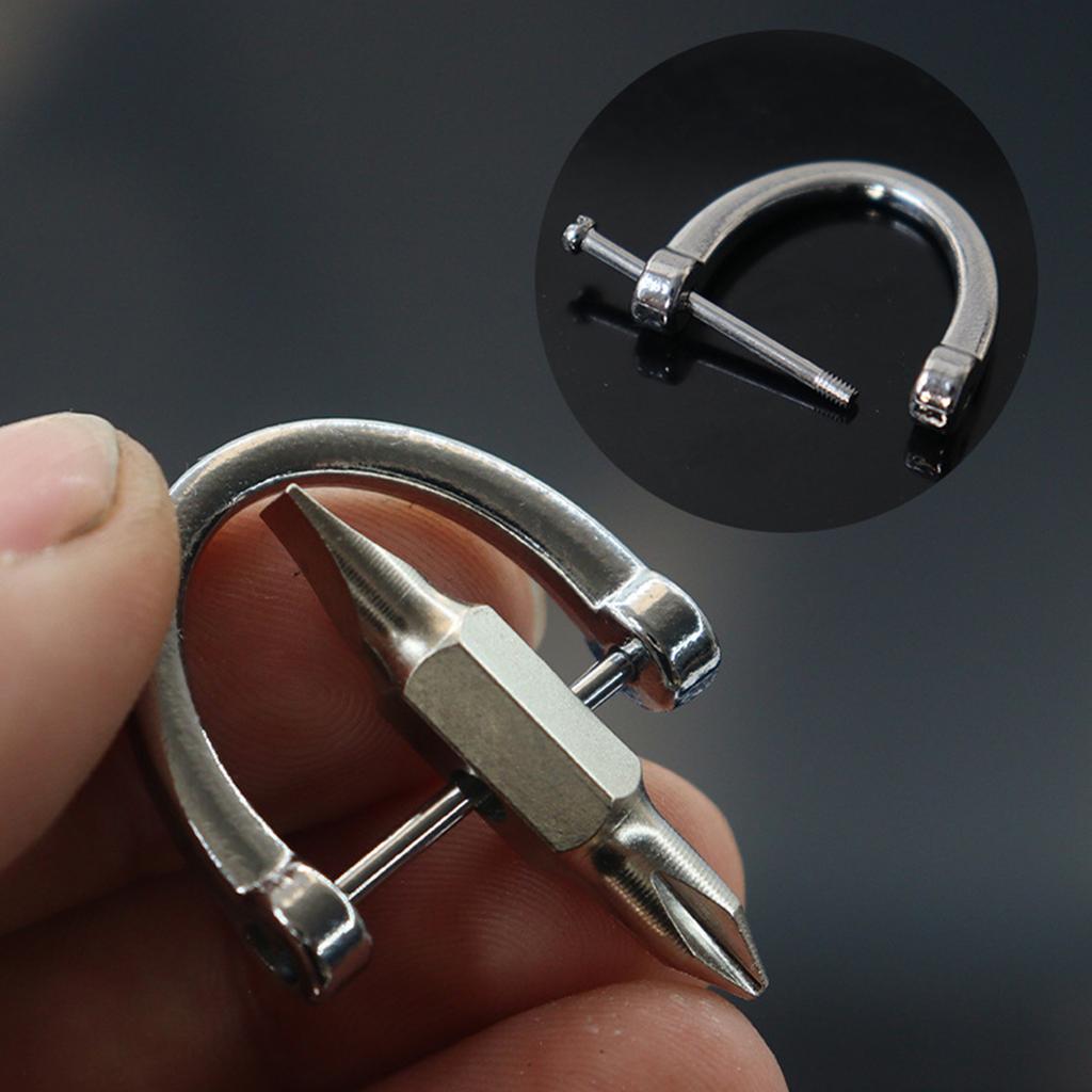 Essential Pocket Flathead Screwdriver Keychain Suitable For Everyday Use Convenience Effortless Portability Practicality