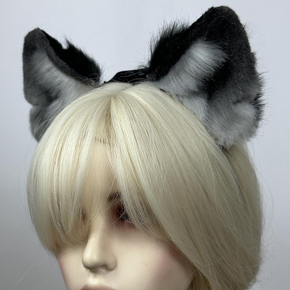 

Super Cute Electric Ears: Discover Automatic and Touch - Responsive Petting Modes cosplay Cat Fox Ear Detachable, Replaceable, standard