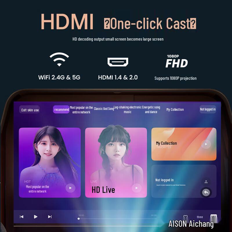 Ai Chang K50 AI Smart Karaoke Speaker