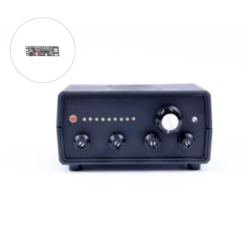 Powerful FM Transmitter Wireless Microphone Adjustable Frequency And 300M Long Ranges For Clear Auditory Broadcasting