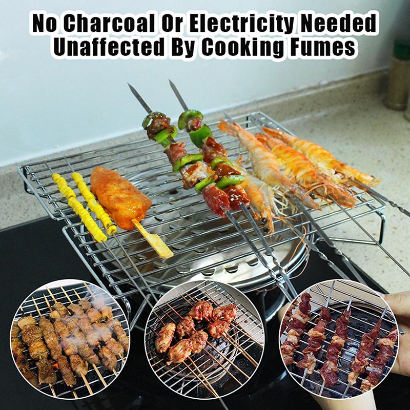 Outdoor Barbecue Grill Suitable For Home Gas Stoves Kitchens Restaurants Bars Family Gardens