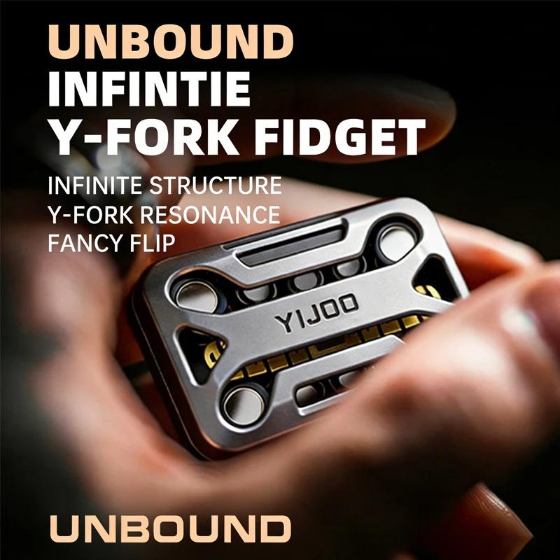 EDC Fidget Slider Metal Magnetic Push Toy Stress Relief For Adults ADHD Anxiety Office Desk Gadget Gift Fidget Spinner