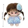 Bow Dress 10cm Cotton Doll Clothes with Wing Doll Dress Up Set Doll Clothes Outfit  Children's Gift