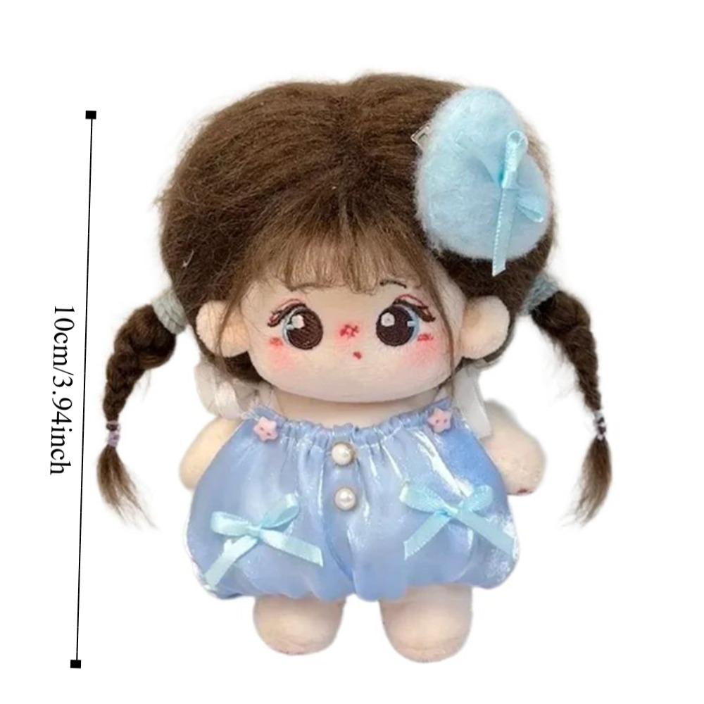 Bow Dress Doll Clothes Outfit with Wing Doll Dress Up Set  Doll Accessories