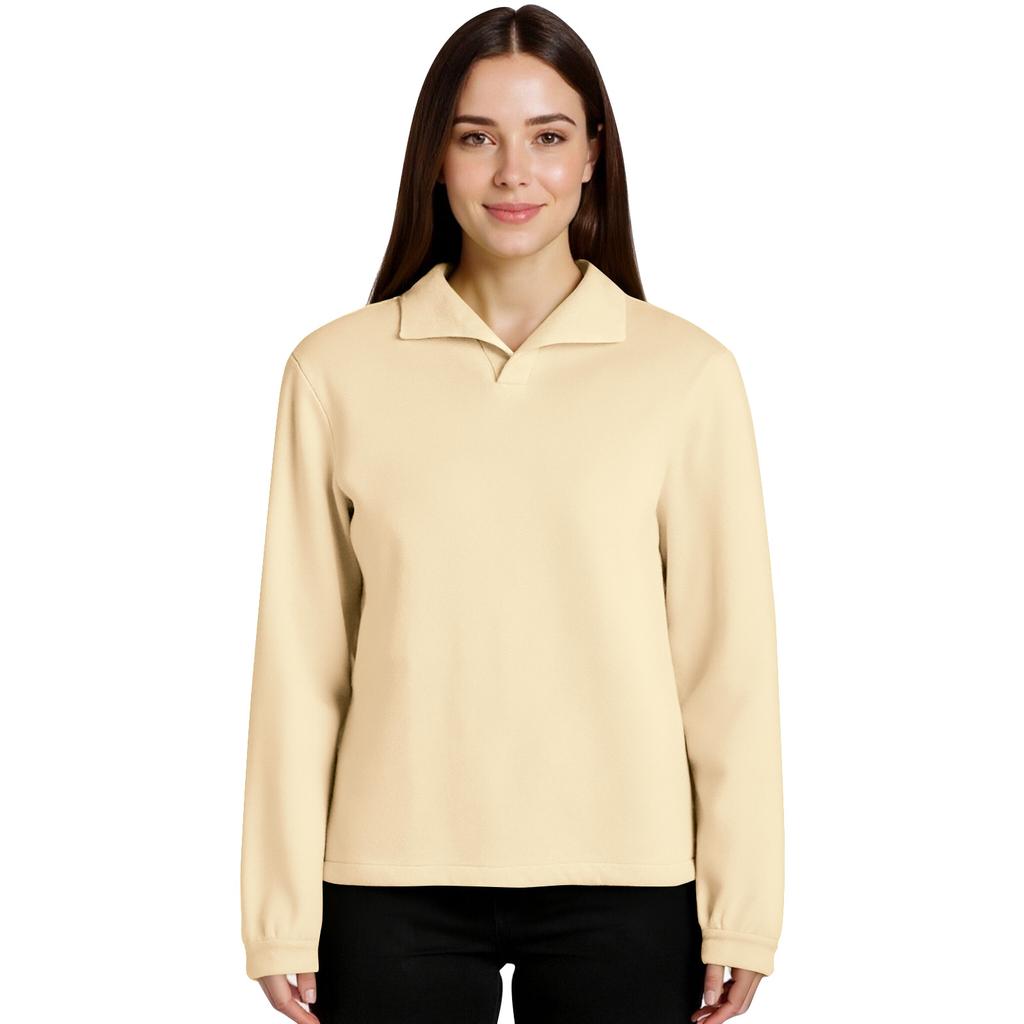 Пуловер с воротником-стойкой, с длинным рукавом, топ, свитшот, унисекс