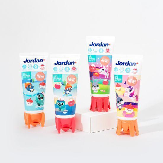Jordan News Step 1, 2 Children's Toothpaste 90g (4 types)