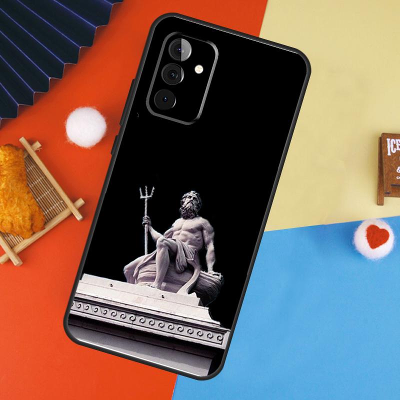 Griechische Gott Statue Gesicht Hülle Für Samsung Galaxy A56 A36 A16 A06 A13 A33 A53 A52 A32 A12 A54 A34 A14 A15 A35 A55 A17