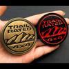 Emblema Metálico 3D 4X4 Trail Rated Insignia High Country Pegatinas de Logo Para Jeep Wrangler Patriot Estilo de Coche Pegatinas de Coche Accesorios tr1