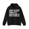Eat Sleep Wrestle Graphic Hoodie