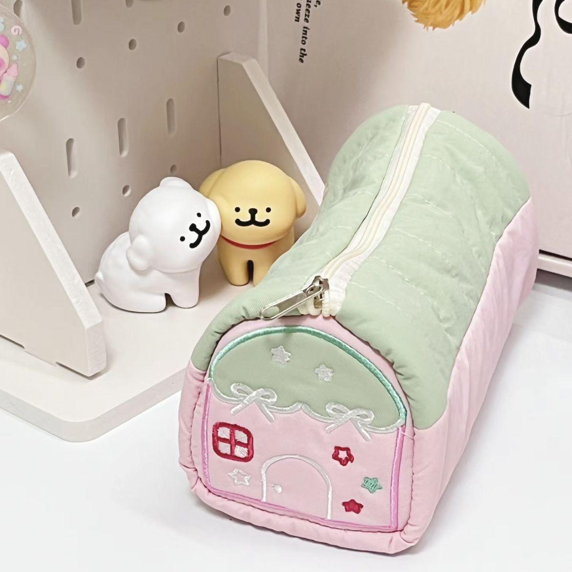 Популярный пенал-домик Xiaohongshu - Милый, вместительный пенал для студентов