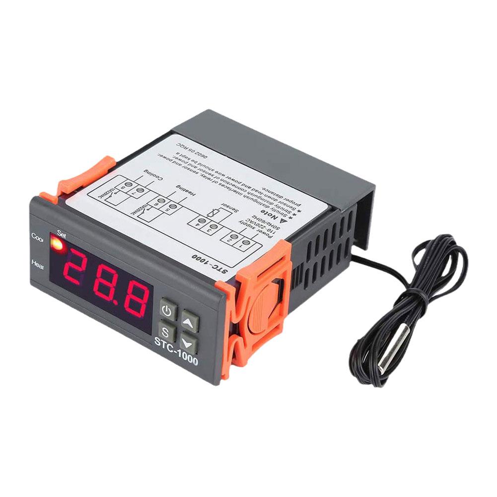 Controler digital de temperatură Termoregulator Termostat incubator releu 12V Accesorii Răcire Încălzire 24V Auto 110/220V V1U5