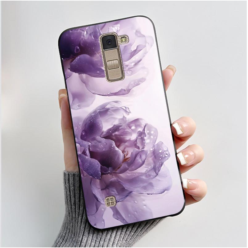 Casing For LG K10 2016 Super-Thin Slim Case Shockproof Bumper Luxury Cute Cool Boys Girls Black Matte Soft Silicone Back Cover