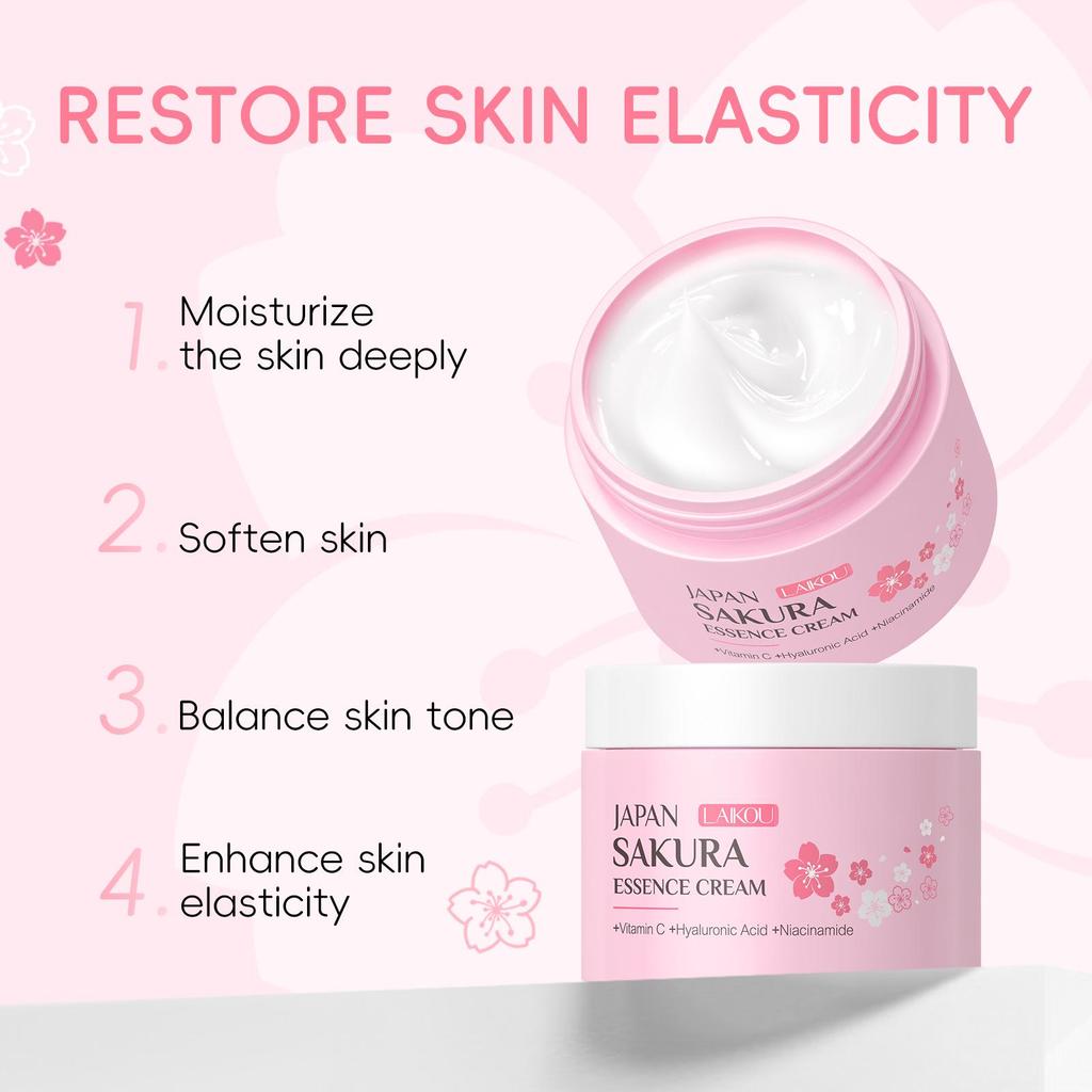 Laikou Sakura 8-Piece Skincare Set - New & In Stock
