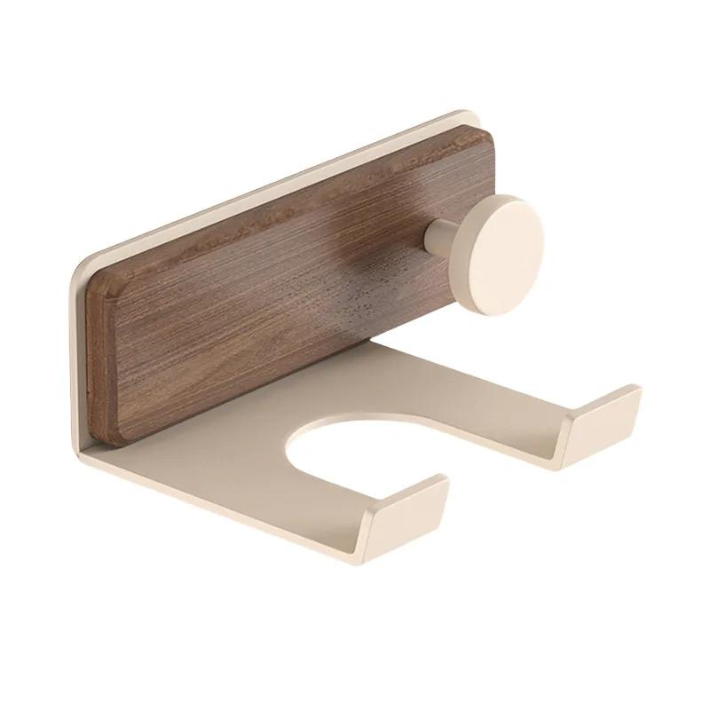 Hair Dryer Holder Bathroom Hair Straightener Stand Nail Free Shelves for Wall Room Bathroom Storage Rack Shelf Wall-mounted Home