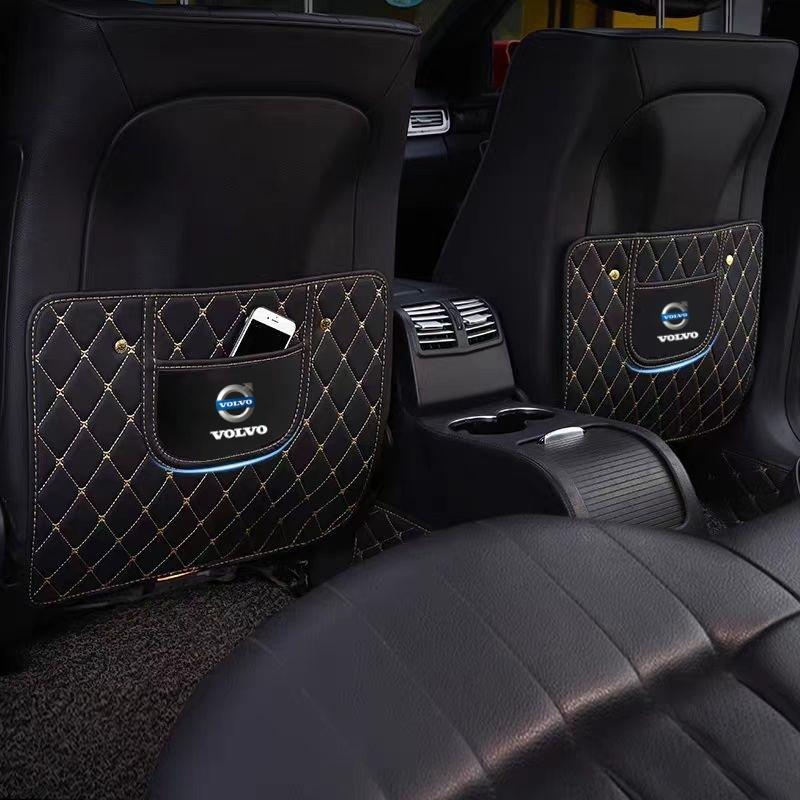 Car Auto Anti Mud Dirt Pads with Storage Bag Waterproof Seat Back Protector Cover For Volvo XC40 XC90 V40 V90 V60 XC60 S80 S60