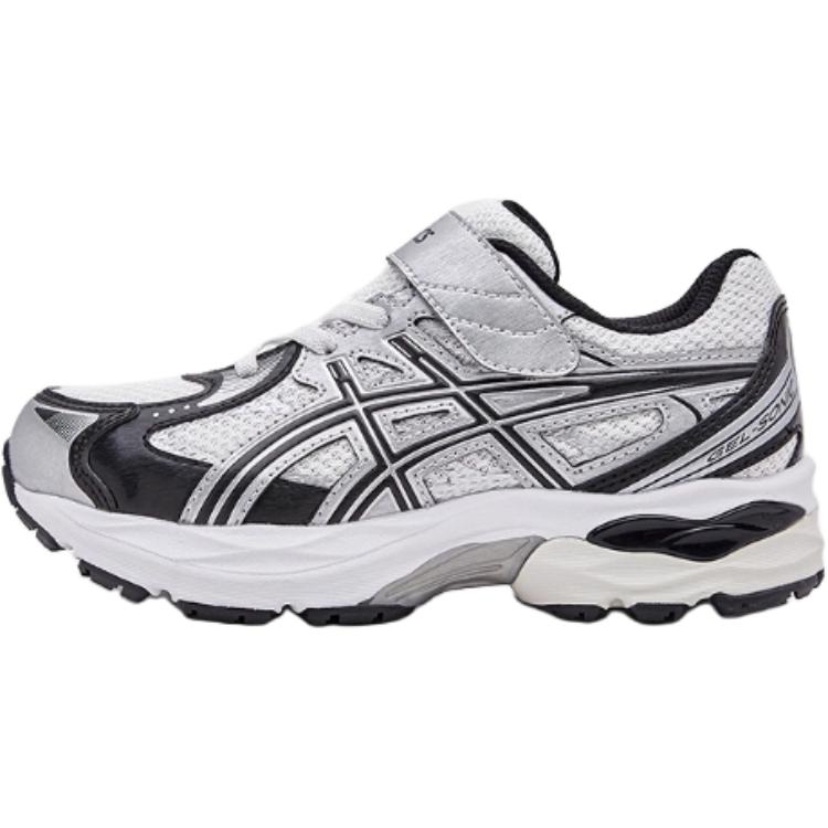 Asics Gel-Sonic Comfortable Shock Absorbing Breathable Low Top Kids Running Shoes Kids running shoes Black White 1014A369-103