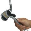 Double Sided Golf Club Cleaner Brush With Nylon And Metal Bristles Golf Cleaning Brush For Effective Grooves Cleaning