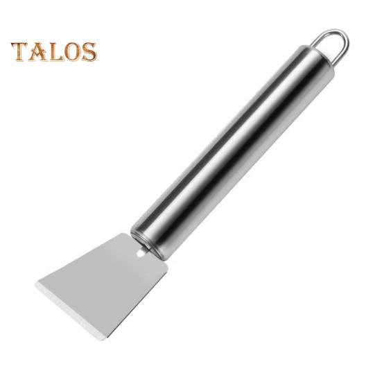 Čisticí lopata z nerezové oceli Kuchyňský nástroj se závěsnými otvory Snadné použití Opakovaně použitelná nerezová škrabka na rozmrazování ledu pro kavárnu Restaurace Pekařství