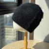 Rabbit Fur Knitted Hat for Women In Autumn and Winter Fashion Versatile Warm Ear Protection Hat Showing Face Small Temperament Wool Hat Trend