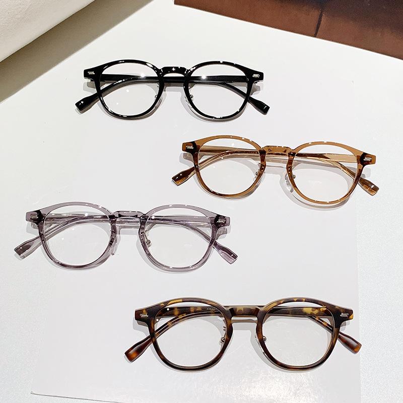 Retro Small Round Reading Glasses Anti-blue Light Eyewear for Women Fashionable Personalized Glasses New in
