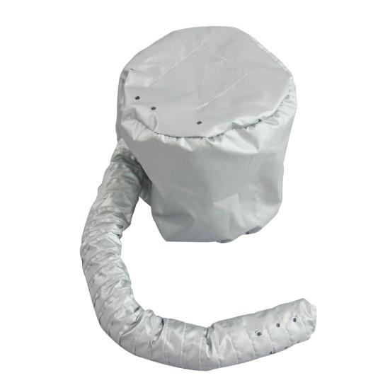 Фен-шапочка с капюшоном для укладки, завивки, глубокого кондиционирования, мягкой сушки, масло для волос, шапочка для ухода 1pc серебряный серый