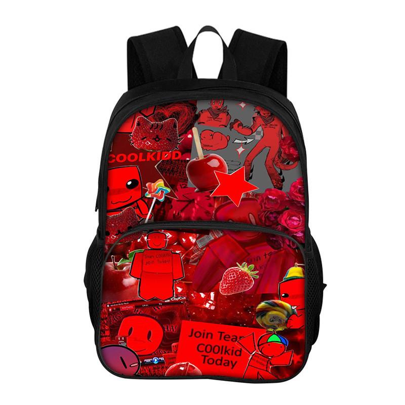 Roblox Forsaken Kids School Backpack With Spine Protection For Middle School Students