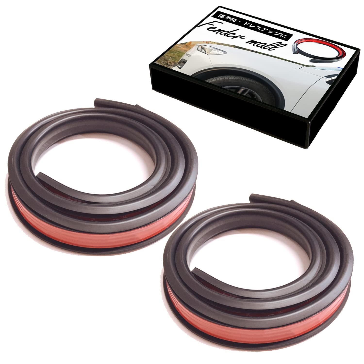 

(С-Нет) Формовка крыла Накладка на крыло Соответствует требованиям техосмотра Универсальная защита арки Декоративные детали SN-255-FMA Черный