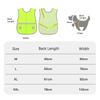 Breathable Waterproof Reflective Dog Safety Vest Adjustable Night Walking Security Camping Dog Clothes Pet Outdoor Exclusive