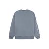 Li-Ning Training Series Logo Print Fleece Crewneck Sweatshirt Men Sweatshirt Gray AWDRB77-8