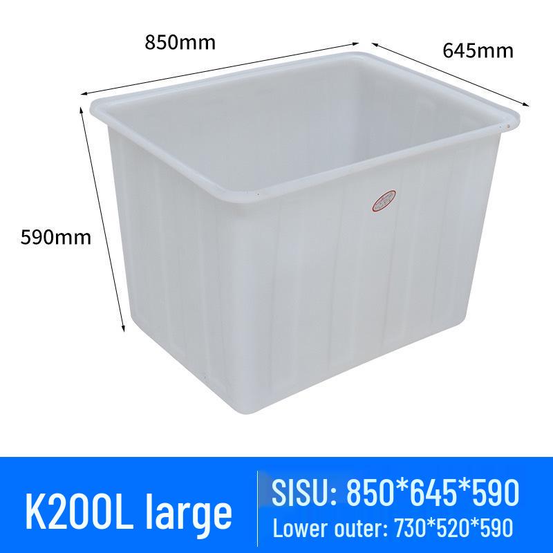 Rectangular Thickened Plastic Water Tank for Aquaculture and Fish Farming