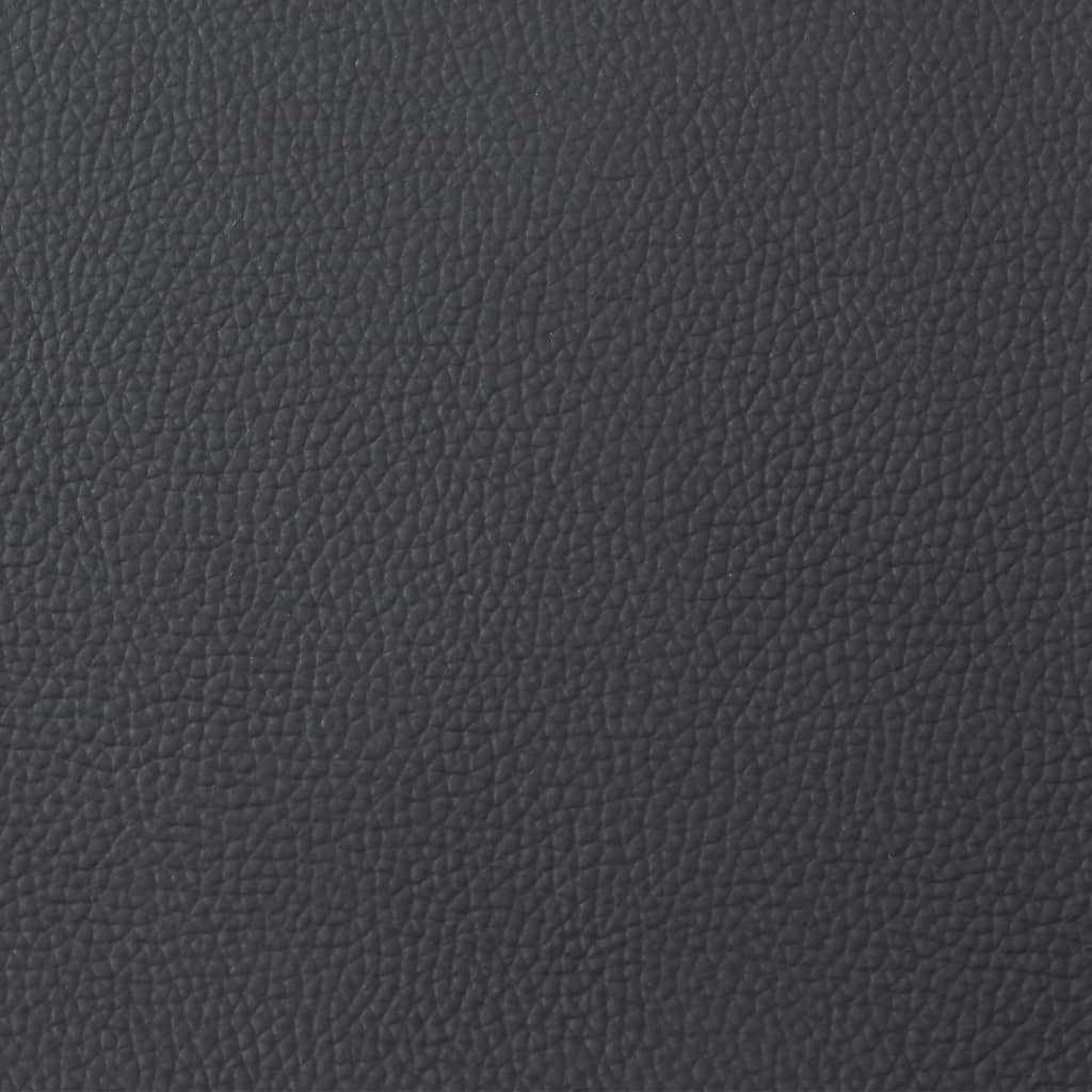 Relaxation Armchair In Genuine Leather Black