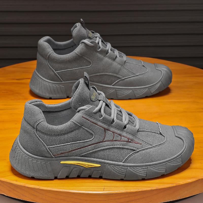 Labor Protection Shoes Men's Shoes Summer New Style Breathable Work Work Non Slip Wear-resistant Sports Shoes Work Shoes Hiking Shoes Men
