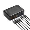 New 200W Gallium Nitride Charger Suitable for Apple 15 Charger Samsung Charger Mobile Phone Charger