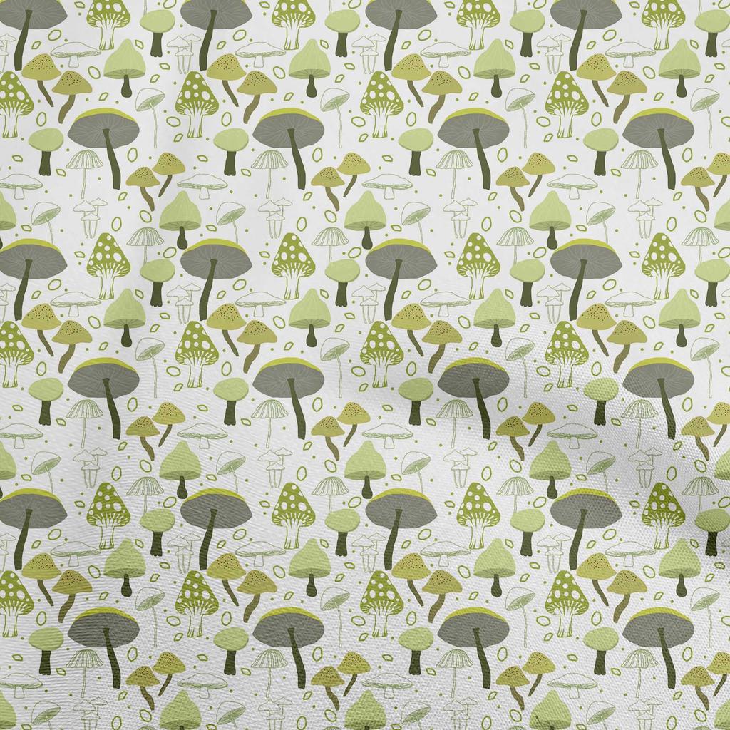 oneOone Georgette Viscoză Material Gri Ciupercă Material de Cusut cu Imprimeu Accesorii pentru Matlasat Pe Metru 42 Inch