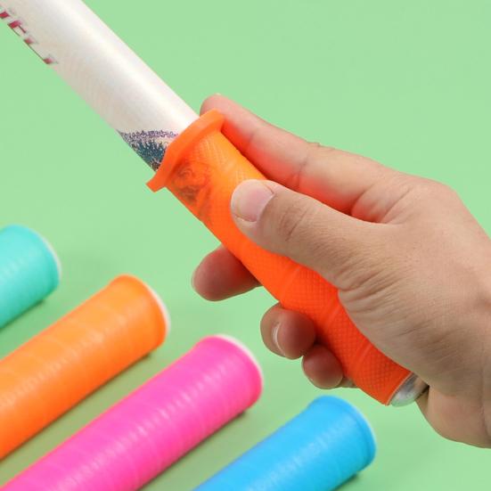 Fishing Rod Cover Anti-Slip Soft Grip Shock Absorption Elastic Quick Disassembly Universal Fishing Rod Sleeve Handle Protector