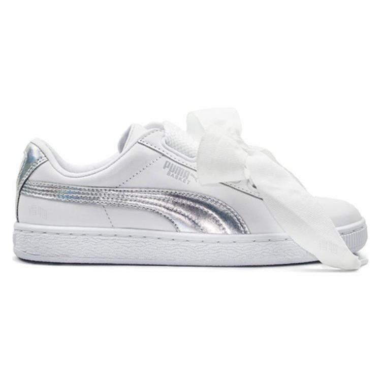 PUMA Basket Heart Explosive White Womens 363626-02