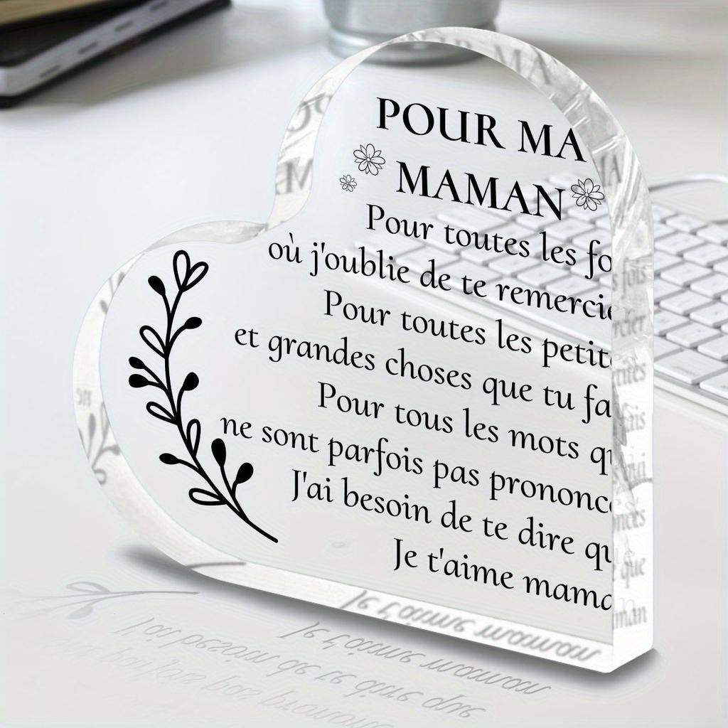 2D Flat Acrylic French Style "inverted Mare" Decoration, Indoor and Outdoor Decoration - No Battery/electricity Required, Free Day Decoration, Sho