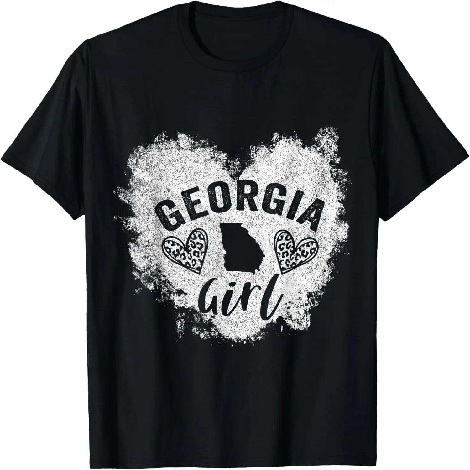 

Georgia Girl Funny Hometown Georgia Home Georgia Roots T-Shirt XXXXXL різнокольоровий