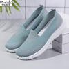 Women's Shoes Summer 2025 Breathable Low Heel Walking Flat Bottom Women's Casual Knitted Ladies Shoes Free Shippiing Shoes