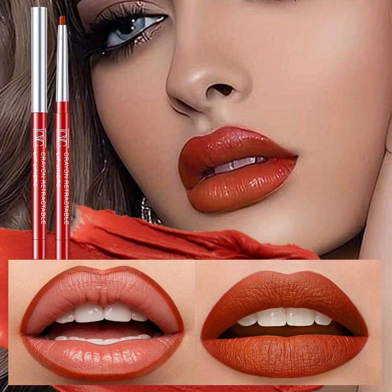 

Waterproof Long-Lasting Matte Lip & Eyeliner Pencil - Non-Fade, Non-Bleed Formula, Lead Pencil for Lip Liner & Eye, Suitable for Skin Types