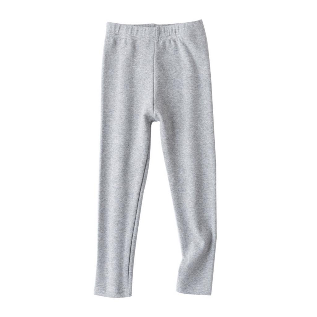 Spring and Autumn Girls' Pants Candy Colored Matte Warm Children's Bottom Pants Cotton Can Be Worn Inside Out Children's Pants