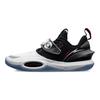 Li Ning All City 10 V2 Announcement Durable Breathable Low Top Basketball Shoes Men Basketball Shoes White Black ABAS059-1
