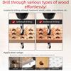 3-10mm Woodworking Drill Bit Three-Pointed High Hardness Hole Drilling Tool Hex Shank Spiral Flute Twist Drill Bit