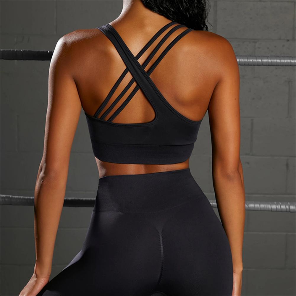 Women's Yoga Top, High Waist Sports Underwear, Fast Drying Sportswear, Jogging Sportswear