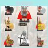 Premium Plastic Building Blocks Toy X0164 Ancient Roman Spartan Crusader Figures Set X643-650