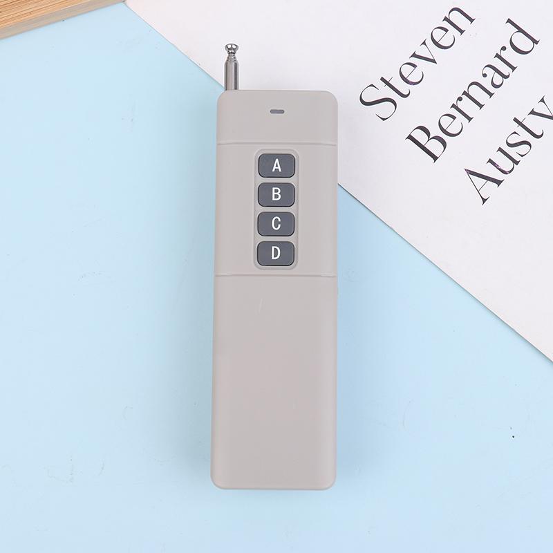 433Mhz 3000 Meters Long Distance Receiver Transmitter High Power 1/2/4 Ch Rf Remote Control 1527 Learning Code Remote Control