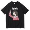 Azumanga Daioh Ayumu Kasuga Shirt Unisex Short Sleeve Summer Tee Shirt Kawaii Penguin Graphic Print T-shirt Men/Women Tee